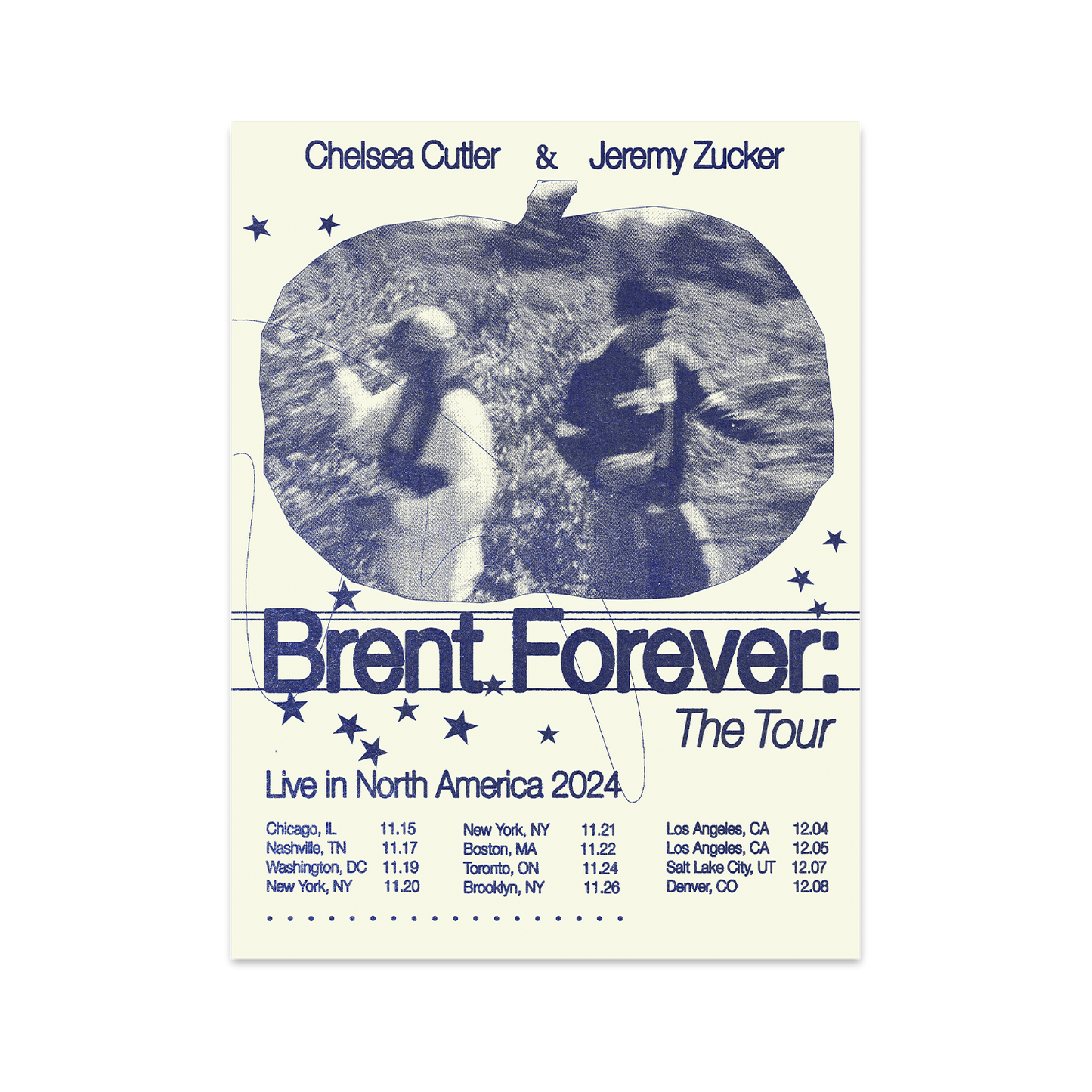 Brent Forever Signed Tour Poster